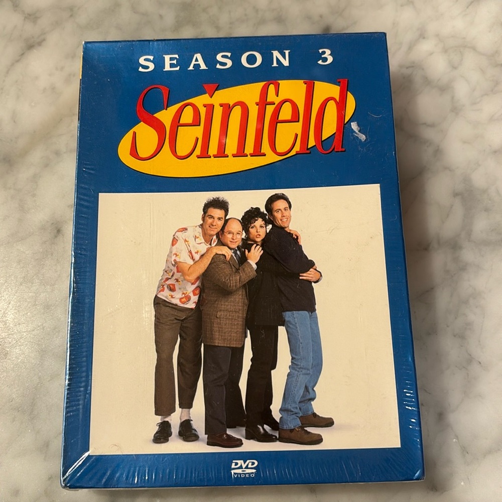 Seinfeld Season 3 brand new in packaging